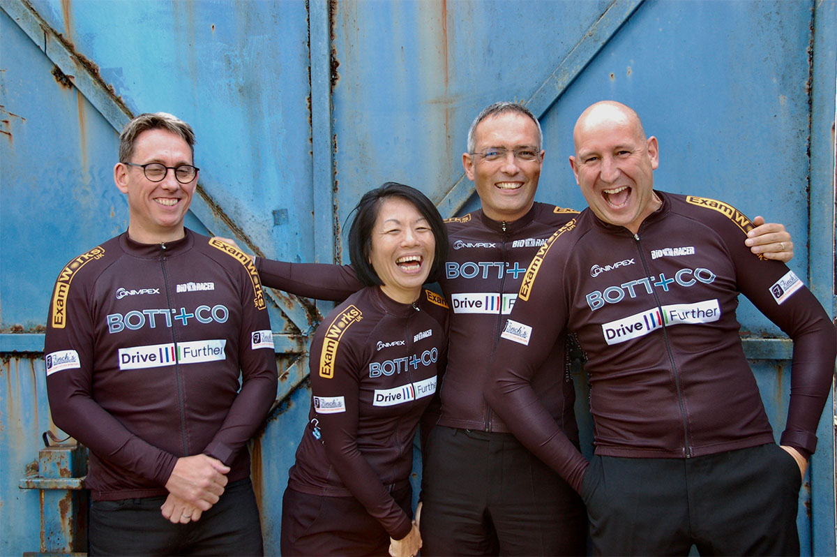 Bott and Co Cycle team